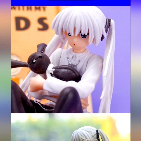 HOLD THE RABBIT DOME GIRL - Picture 1 of 5